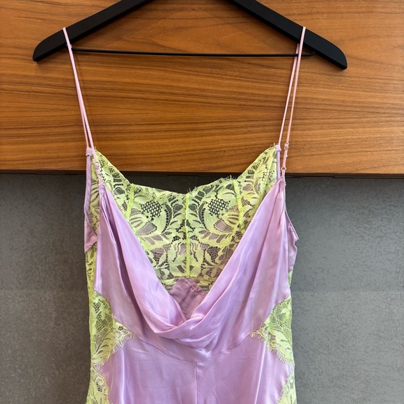 For Love and Lemons Silky Slip Dress, Size S - Picture 12 of 16